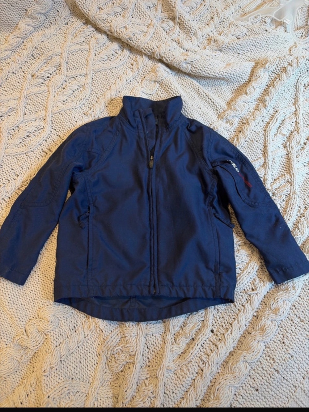 3T Boys Navy Blue Jacket - Zip Front